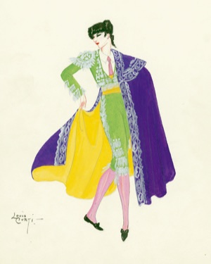 Maquette de costume — Espagne